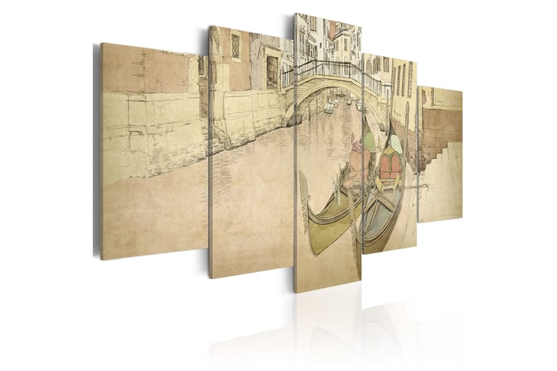Tavla Venedig 200X100 Beige - Artgeist sp. z o. o. - Inredning & dekor - Tavlor & konst - Canvastavla