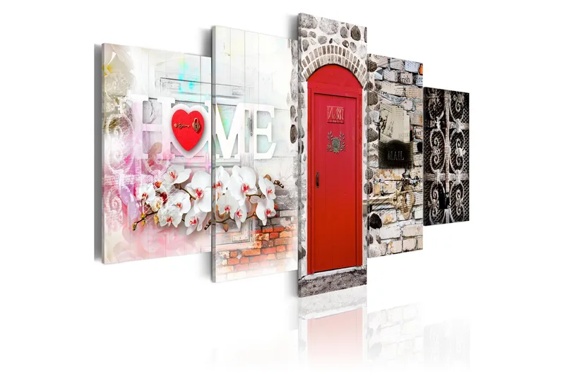 Tavla Vintage Home 100x50, Artgeist sp. z o. o.