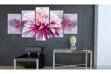 Tavla Violet Dahlia 100x50 - Artgeist sp. z o. o. - Inredning & dekor - Tavlor & konst - Canvastavla