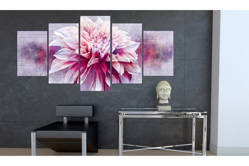 Tavla Violet Dahlia 100x50 - Artgeist sp. z o. o. - Inredning & dekor - Tavlor & konst - Canvastavla