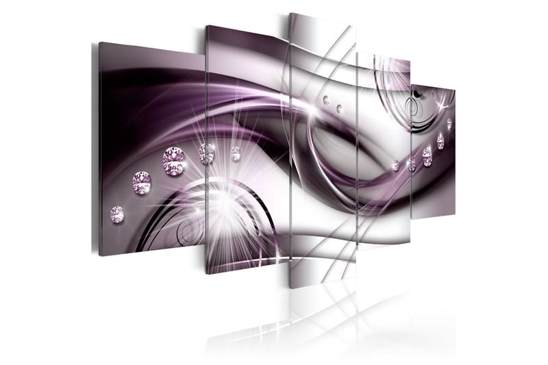 Tavla Violet Glow 200x100, Artgeist sp. z o. o.