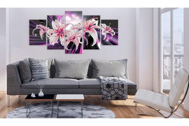 Tavla Violet Inspiration 200X100 Lila|Rosa - Artgeist sp. z o. o. - Inredning & dekor - Tavlor & konst - Canvastavla