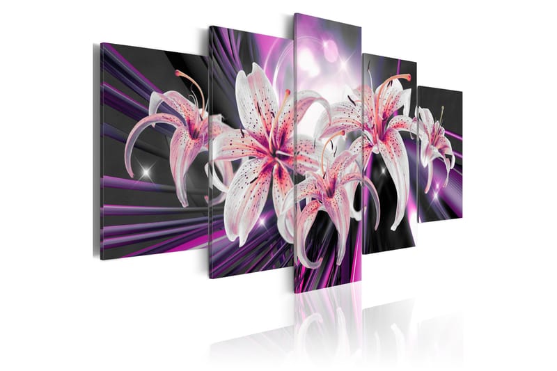 Tavla Violet Inspiration 200X100 Lila|Rosa - Artgeist sp. z o. o. - Inredning & dekor - Tavlor & konst - Canvastavla