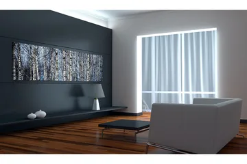 Tavla Vita Björkar 135x45 cm - Inredning & dekor - Tavlor & konst - Canvastavla