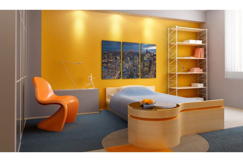 Tavla Vy Från Ovan Nyc 120x80 - Artgeist sp. z o. o. - Inredning & dekor - Tavlor & konst - Canvastavla