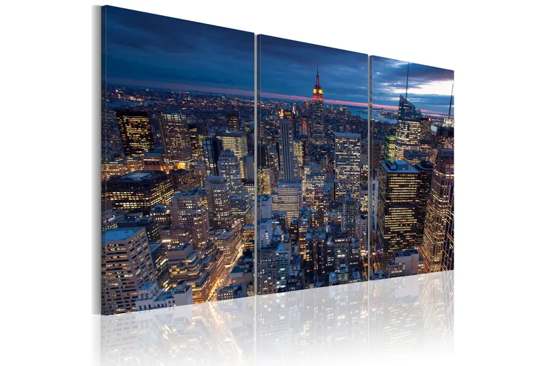 Tavla Vy Från Ovan Nyc 60x40, Artgeist sp. z o. o.