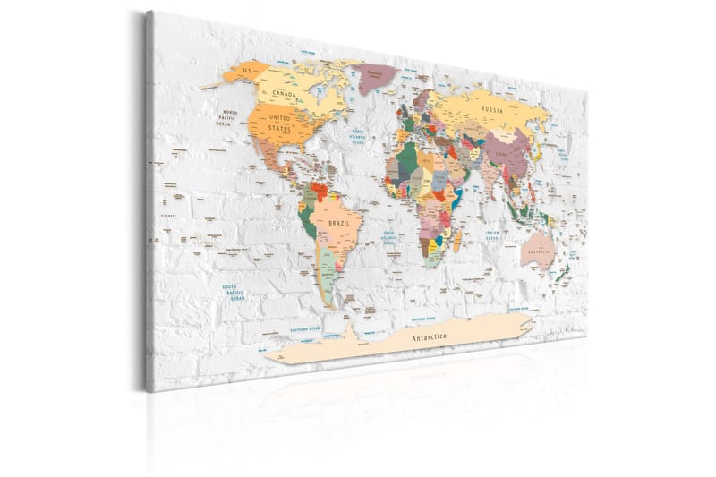 Tavla Walls of the World 120x80 - Artgeist sp. z o. o. - Inredning & dekor - Tavlor & konst - Canvastavla