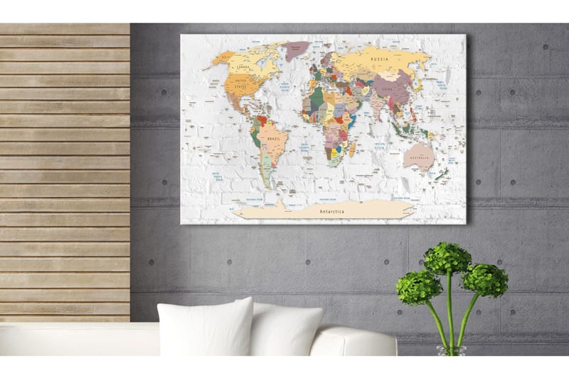 Tavla Walls of the World 120x80, Artgeist sp. z o. o.