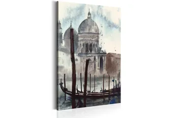 Tavla Watercolour Venice 80x120 - Artgeist sp. z o. o. - Inredning & dekor - Tavlor & konst - Canvastavla
