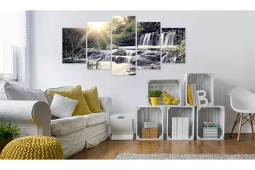 Tavla Waterfall Of Dreams 200x100 - Artgeist sp. z o. o. - Inredning & dekor - Tavlor & konst - Canvastavla