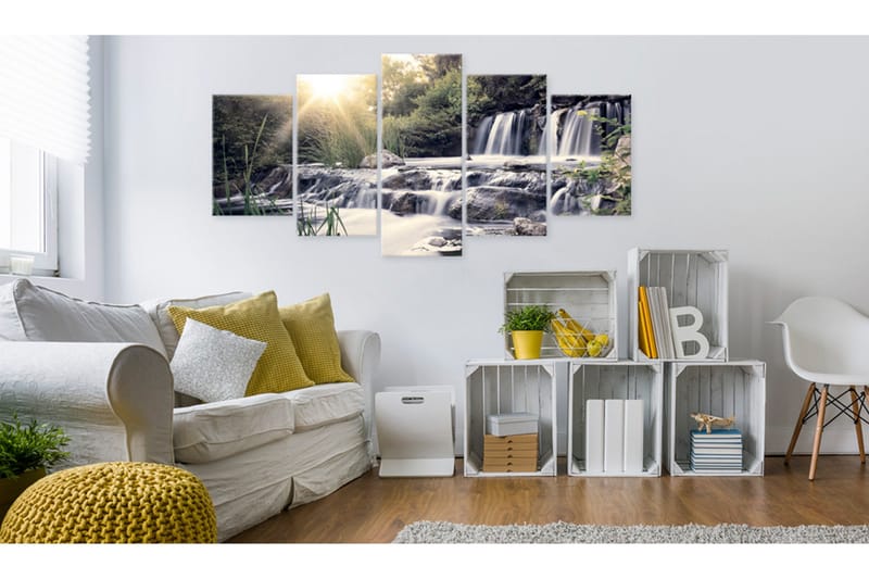 Tavla Waterfall Of Dreams 200x100 - Artgeist sp. z o. o. - Inredning & dekor - Tavlor & konst - Canvastavla