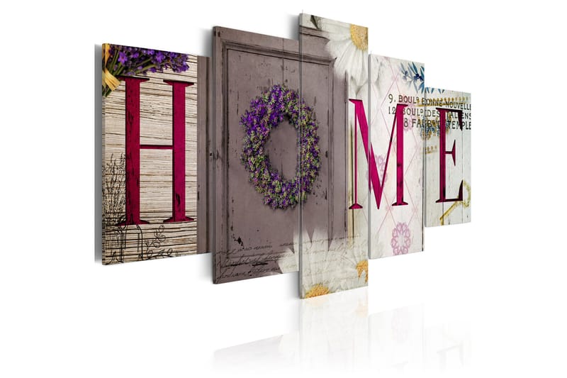 Tavla Welcome Home 100x50, Artgeist sp. z o. o.