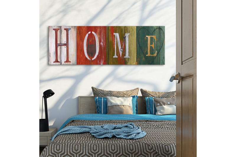 Tavla Welcome home! 135x45, Artgeist sp. z o. o.