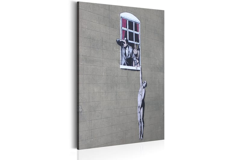 Tavla Well Hung Lover By Banksy 60x90 - Artgeist sp. z o. o. - Inredning & dekor - Tavlor & konst - Canvastavla