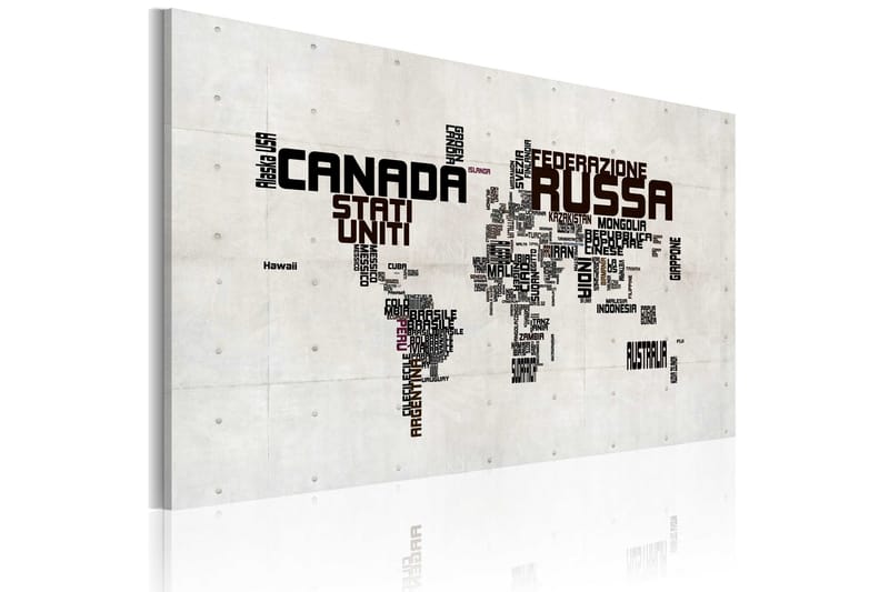 TAVLA What a wonderful World 120x80 - Artgeist sp. z o. o. - Inredning & dekor - Tavlor & konst - Canvastavla