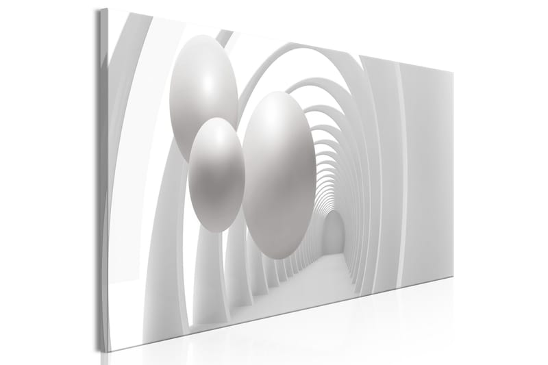 Tavla White Tunnel (1 Part) Narrow 120x40 - Artgeist sp. z o. o. - Inredning & dekor - Tavlor & konst - Canvastavla
