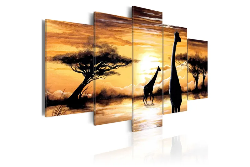 Tavla Wild Africa 100x50 - Artgeist sp. z o. o. - Inredning & dekor - Tavlor & konst - Canvastavla