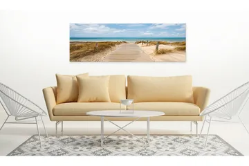Tavla Windy Beach 135x45 - Artgeist sp. z o. o. - Inredning & dekor - Tavlor & konst - Canvastavla