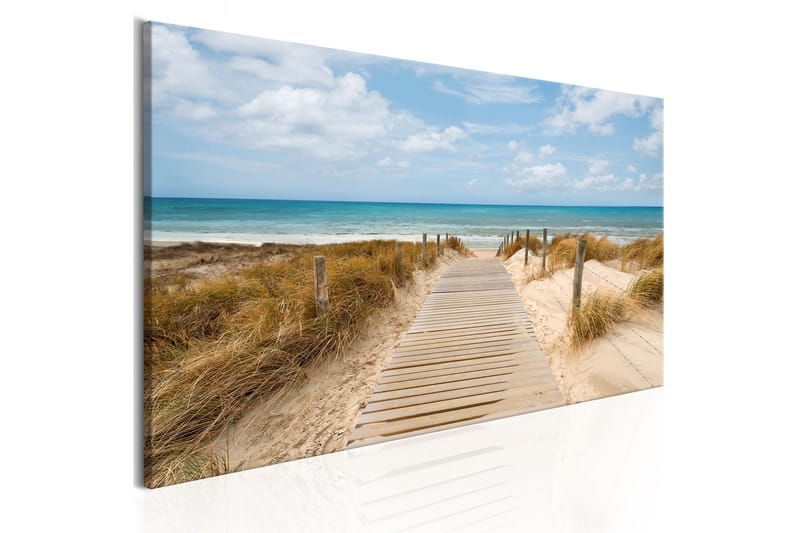 Tavla Windy Beach 135X45 Flerfärgad - Artgeist sp. z o. o. - Inredning & dekor - Tavlor & konst - Canvastavla