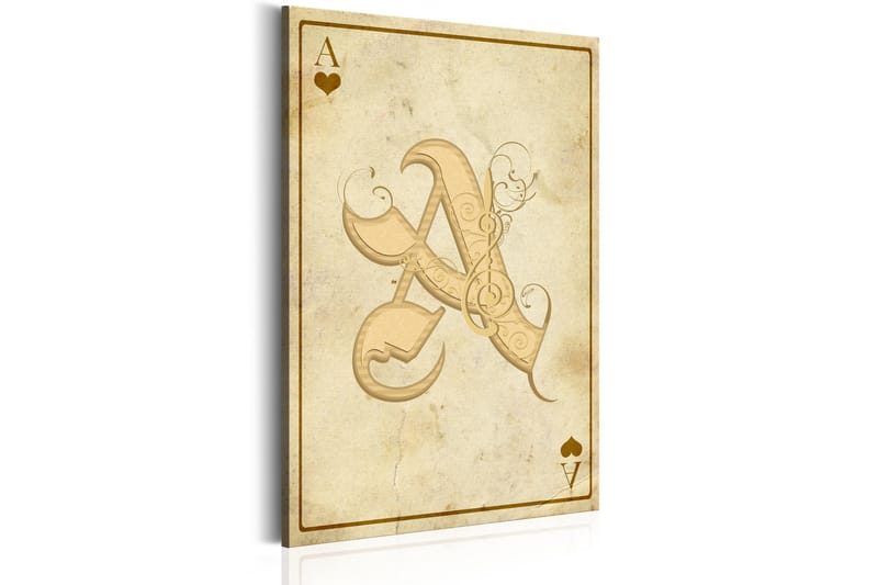 Tavla Winning Card 60x90 - Inredning & dekor - Tavlor & konst - Canvastavla