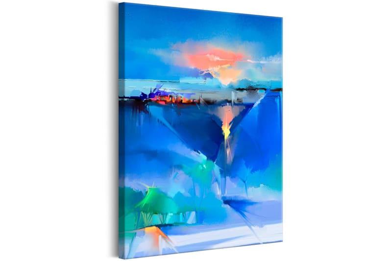 Tavla Winter Landscape (1 Part) Vertical 80x120 - Artgeist sp. z o. o. - Inredning & dekor - Tavlor & konst - Canvastavla