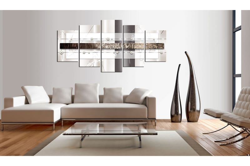 Tavla Winter Sun 100X50 Beige|Brun - Artgeist sp. z o. o. - Inredning & dekor - Tavlor & konst - Canvastavla