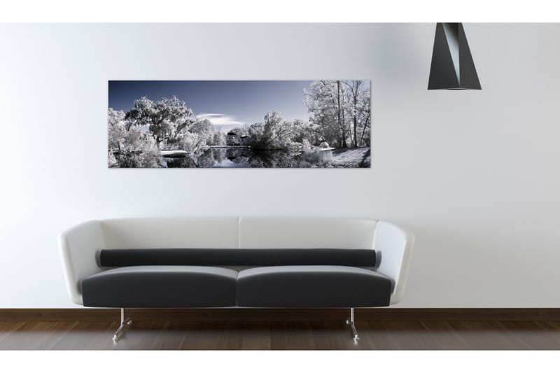 Tavla Wintry Lake 135x45, Artgeist sp. z o. o.