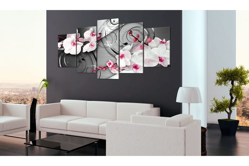 Tavla With Raspberry Accent 200x100 - Artgeist sp. z o. o. - Inredning & dekor - Tavlor & konst - Canvastavla