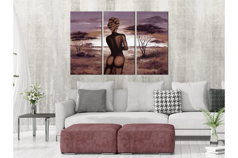 Tavla Without Shame 3 Parts 120x80 - Artgeist sp. z o. o. - Inredning & dekor - Tavlor & konst - Canvastavla
