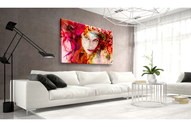Tavla Woman Is A Riddle 60x40 - Artgeist sp. z o. o. - Inredning & dekor - Tavlor & konst - Canvastavla