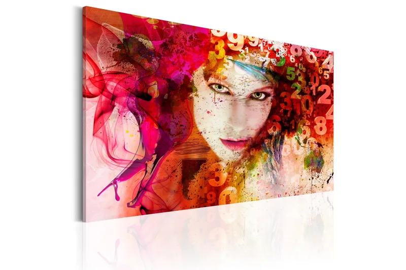 Tavla Woman Is A Riddle 90x60, Artgeist sp. z o. o.