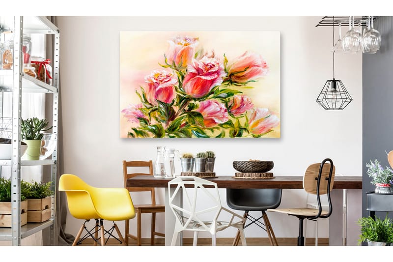 TAVLA Wonderful Roses 120x80 - Artgeist sp. z o. o. - Inredning & dekor - Tavlor & konst - Canvastavla