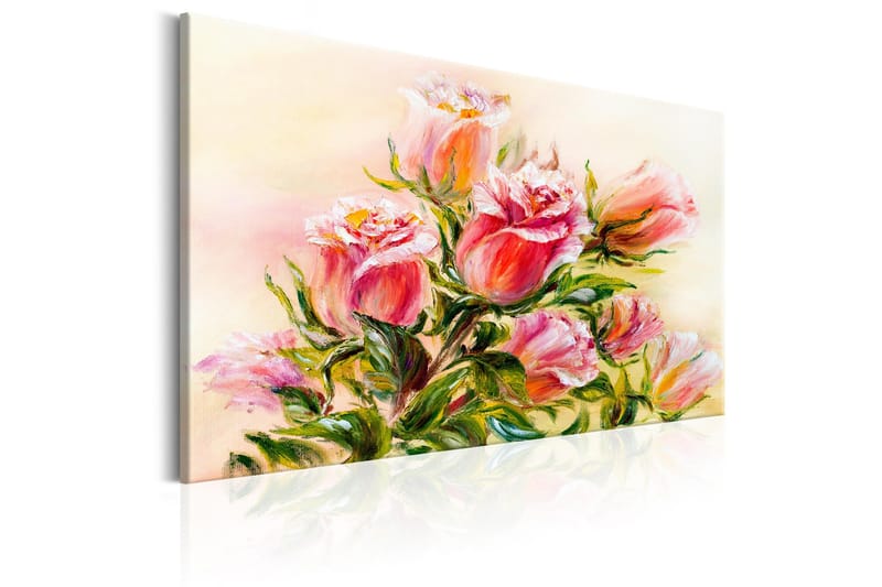 Tavla Wonderful Roses 90x60 - Artgeist sp. z o. o. - Inredning & dekor - Tavlor & konst - Canvastavla