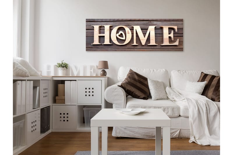TAVLA Wooden Home (1 Part) Narrow 120x40, Artgeist sp. z o. o.