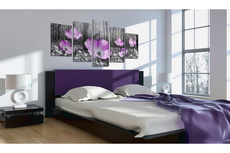 Tavla Woody Flora 100x50 - Artgeist sp. z o. o. - Inredning & dekor - Tavlor & konst - Canvastavla