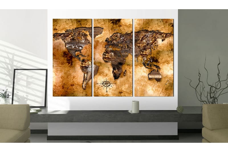 Tavla World In Opalescent Shades 120x80 - Artgeist sp. z o. o. - Inredning & dekor - Tavlor & konst - Canvastavla