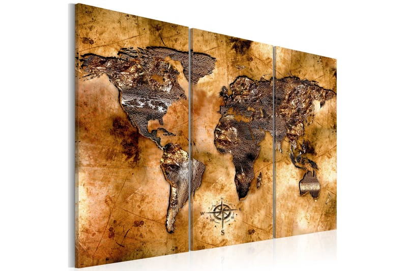 Tavla World In Opalescent Shades 60x40, Artgeist sp. z o. o.