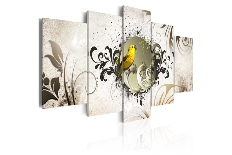Tavla Yellow Bird 200x100, Artgeist sp. z o. o.