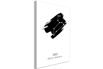 Tavla Zodiac Signs: Leo (1 Part) Vertical 40x60 - Artgeist sp. z o. o. - Inredning & dekor - Tavlor & konst - Canvastavla