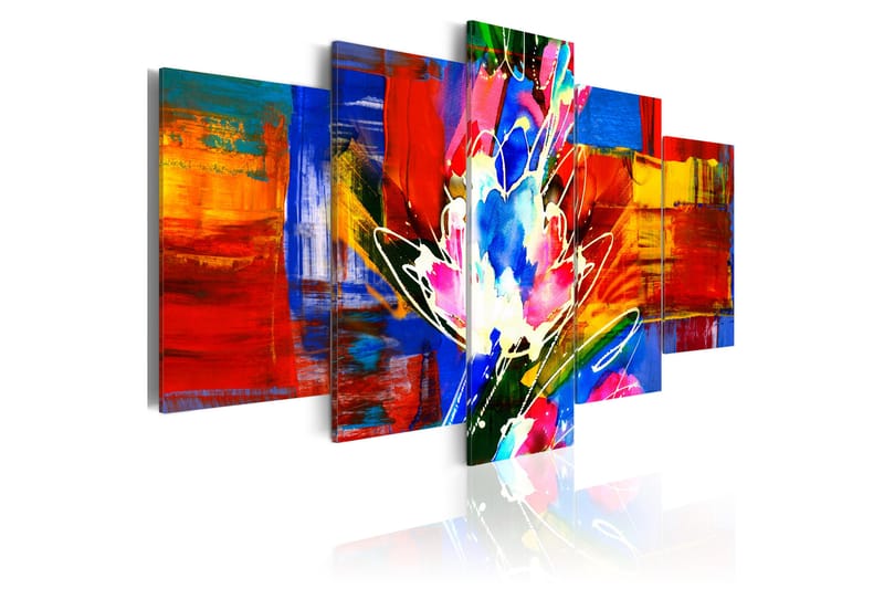 TAVLA Power of Colours 100x50 - Artgeist sp. z o. o. - Inredning & dekor - Tavlor & konst - Canvastavla