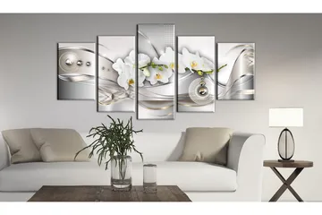 Tavla Pearl Dance Of Orchids 100x50 - Artgeist sp. z o. o. - Inredning & dekor - Tavlor & konst - Canvastavla