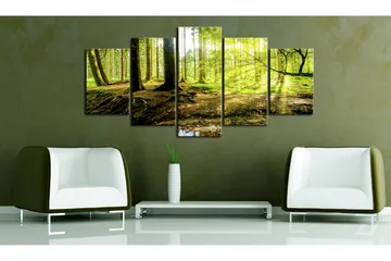 Tavla Poetry Of A Forest 200x100 - Artgeist sp. z o. o. - Inredning & dekor - Tavlor & konst - Canvastavla