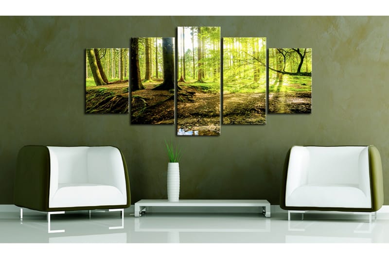 Tavla Poetry Of A Forest 100x50 - Artgeist sp. z o. o. - Inredning & dekor - Tavlor & konst - Canvastavla