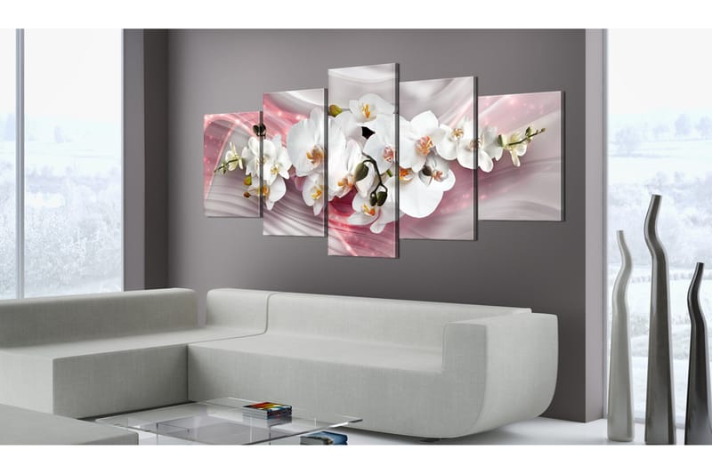 Tavla Pink Glow 100X50 Rosa - Artgeist sp. z o. o. - Inredning & dekor - Tavlor & konst - Canvastavla