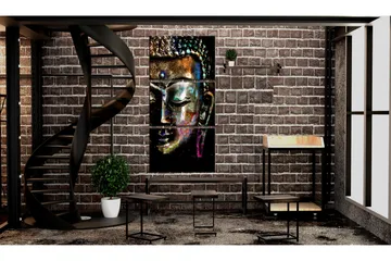 Tavla Peaceful Buddha 30x60 - Artgeist sp. z o. o. - Inredning & dekor - Tavlor & konst - Canvastavla