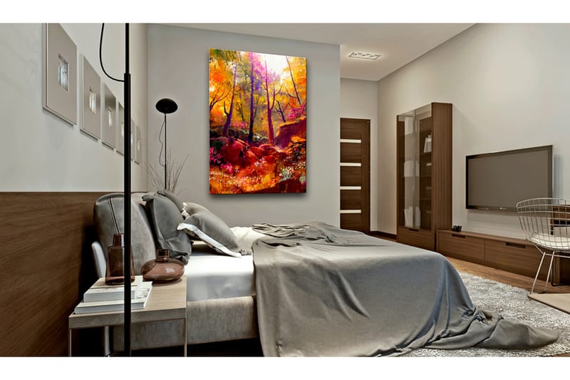 TAVLA Painted Forest      40x60 - Artgeist sp. z o. o. - Inredning & dekor - Tavlor & konst - Canvastavla