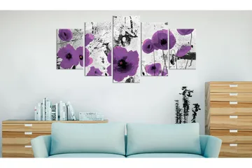 Tavla Purple Dissonance 100x50 - Artgeist sp. z o. o. - Inredning & dekor - Tavlor & konst - Canvastavla