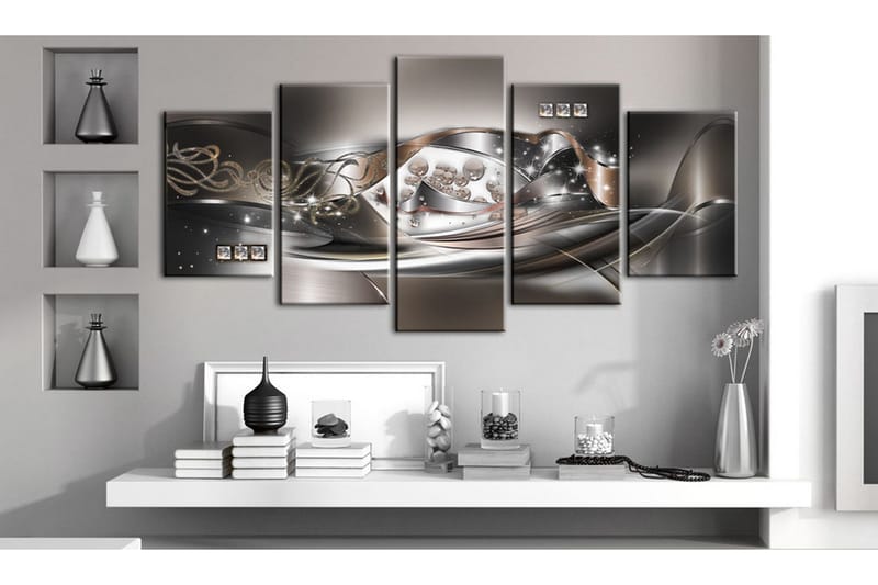 Tavla Platinum Clouds 100x50 - Artgeist sp. z o. o. - Inredning & dekor - Tavlor & konst - Canvastavla