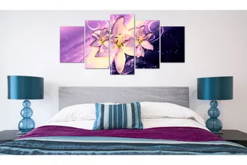 Tavla Purple Galaxy 100x50 - Artgeist sp. z o. o. - Inredning & dekor - Tavlor & konst - Canvastavla