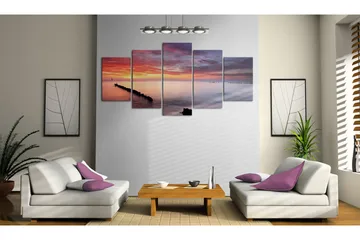 Tavla Play Of Colors At The Sea 200x100 - Artgeist sp. z o. o. - Inredning & dekor - Tavlor & konst - Canvastavla